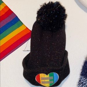 Lgbt warm pride beanie hat